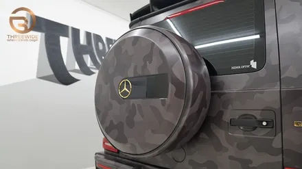 (분당 PPF) 벤츠 G63 AMG G바겐 블랙 카모 랩핑 / 성남시 수정구 시흥동