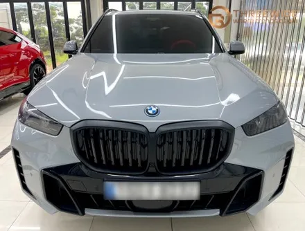 BMW X5, 사틴 그레이 & 실내 카본 전체 랩핑 시공 했어요! / 성남시 수정구 시흥동