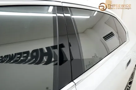 BMW 740i 화이트 바디에 브라운 시트 출고후 내외장 전체PPF 시공완료 (7시리즈, i7, 분당랩핑, 강남ppf, bmw ppf 전문) / 성남시 수정구 시흥동
