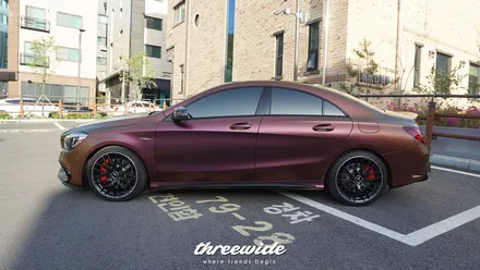 벤츠 cla45amg [카멜레온 전체랩핑] / 성남시 수정구 시흥동