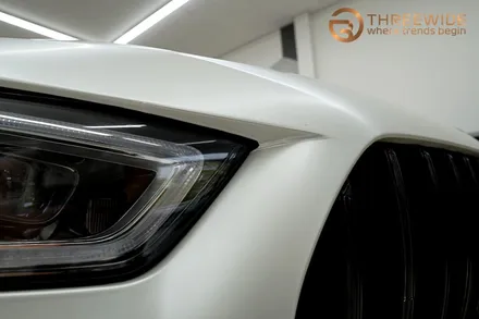 벤츠 GT63, 내 차를 완전히 다르게 만드는 방법!? (#전체랩핑 #사틴펄화이트 #3M #분당 #판교) / 성남시 수정구 시흥동