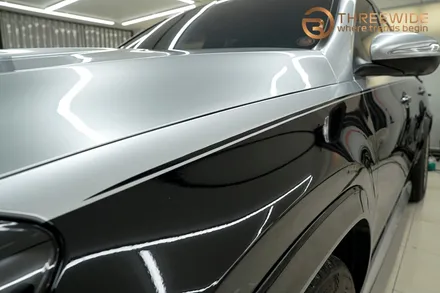 벤츠 GLS 600 마이바흐, 고광도 럭셔리 마이바흐 룩은 이렇게! (#투톤랩핑 #듀오톤랩핑 #코치라인 #분당 #판교) / 성남시 수정구 시흥동