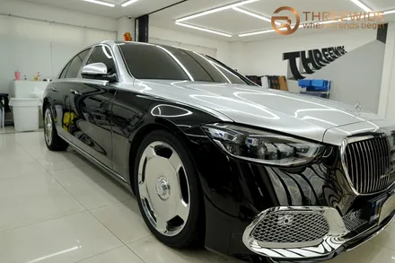 마이바흐 S580, 벤츠 투톤 컬러가 고민 중이라면! (#듀오톤랩핑 #코치라인 #매뉴팩처 #분당 #판교) / 성남시 수정구 시흥동