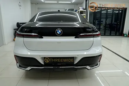 분당 BMW i7, 상단 투톤 고광택 투톤 랩핑 시공기 (#전체 #부분 #마이바흐룩 #판교 #코치라인) / 성남시 수정구 시흥동