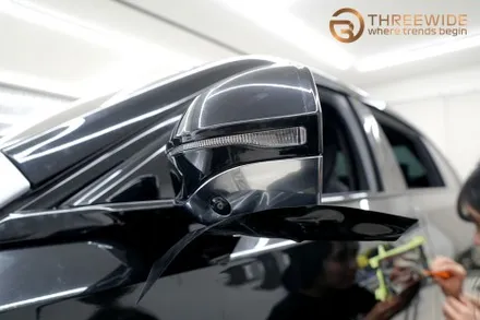 분당 BMW 740i, 일반적인 투톤 랩핑에 지친 분들을 위한 시공 (#듀오톤 #크롬죽이기 #크롬딜리트 #판교) / 성남시 수정구 시흥동