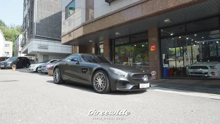 벤츠 AMG GT [사틴블랙 전체랩핑] / 성남시 수정구 시흥동