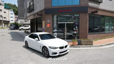 BMW 430i 컨버터블 [사틴 고스트 펄 전체랩핑] / 성남시 수정구 시흥동