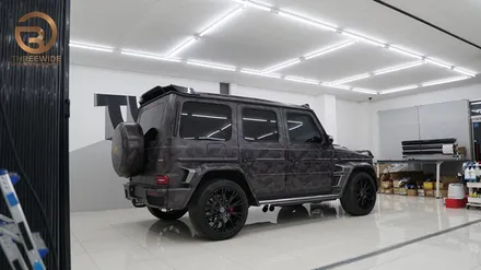 (분당 PPF) 벤츠 G63 AMG G바겐 블랙 카모 랩핑 / 성남시 수정구 시흥동