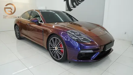 포르쉐 카이엔쿠페 이노즈텍 어반밤부 전체랩핑 / 성남,판교,분당.강남