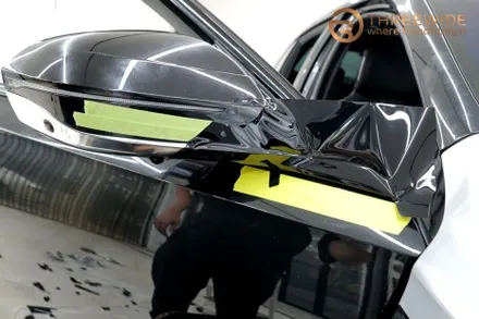 분당 BMW 740i, 일반적인 투톤 랩핑에 지친 분들을 위한 시공 (#듀오톤 #크롬죽이기 #크롬딜리트 #판교) / 성남시 수정구 시흥동
