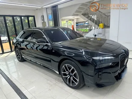 BMW i7, 럭셔리 대형 세단을 위한 블랙 크롬 딜리트 시공기! (#크롬죽이기 #크롬랩핑 #블랙랩핑 #분당 #판교) / 성남시 수정구 시흥동