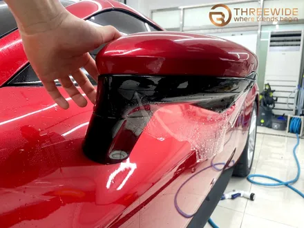 페라리 296 GTS, 다채로운 비주얼을 위한 카본 & 블랙 PPF 시공기 (#외부PPF #내부PPF #카본PPF #블랙PPF #실내가죽코팅 #분당 #판교) / 성남시 수정구 시흥동