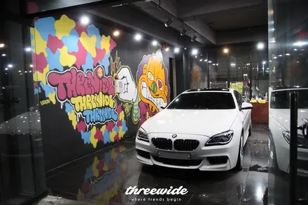 BMW 640D [사틴블랙 전체랩핑] / 성남시 수정구 시흥동