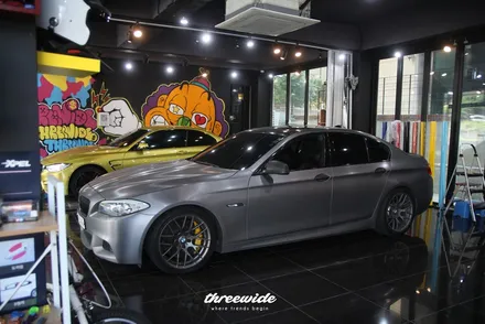 bmw 520d [생활보호ppf, 실내랩핑, 몰딩랩핑] / 성남시 수정구 시흥동