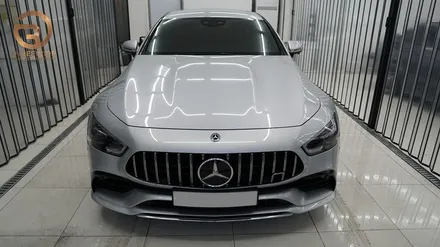 (분당 ppf) 벤츠 amg gt4door 사틴블랙 랩핑 / 성남시 수정구 시흥동