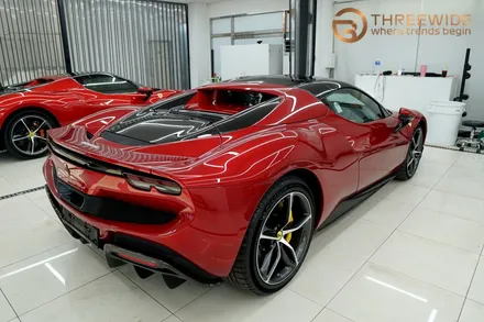 분당 페라리 랩핑 & PPF 전문 센터, 296 GTS 전체 프리미엄 PPF (#외부 #내부 #판교) / 성남시 수정구 시흥동