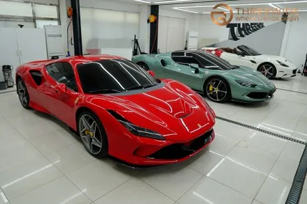 페라리 296 GTS, 카본 옵션을 선택하지 못했다면? 카본 PPF 시공으로 대체가능! (#296GTB #페라리 #분당 #판교) / 성남시 수정구 시흥동