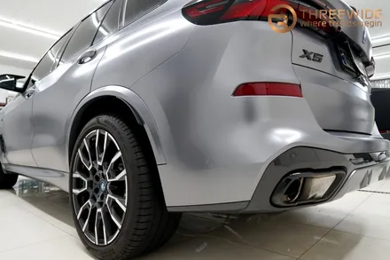 BMW X5, 사틴 그레이 & 실내 카본 전체 랩핑 시공 했어요! / 성남시 수정구 시흥동