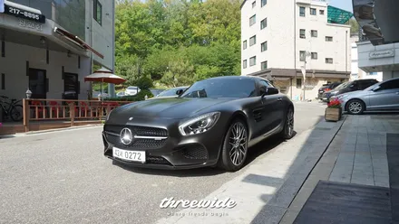 벤츠 AMG GT [사틴블랙 전체랩핑] / 성남시 수정구 시흥동