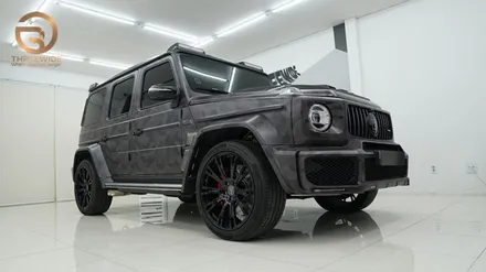 (분당 PPF) 벤츠 G63 AMG G바겐 블랙 카모 랩핑 / 성남시 수정구 시흥동