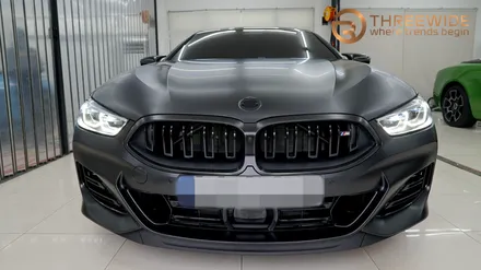 PPF 필름으로 무광 랩핑까지 한 번에? (#BMW #8시리즈 #무광PPF #윈드쉴드 #라이트필름 #분당판교)
