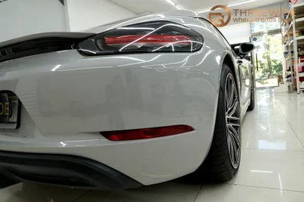 포르쉐 718 카이맨 크레용 랩핑, 선호도 1위 색상은 바로 이것! (#전체 랩핑) / 성남시 수정구 시흥동