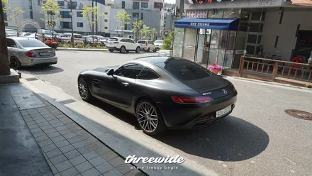 벤츠 AMG GT [사틴블랙 전체랩핑] / 성남시 수정구 시흥동