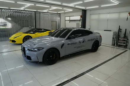 BMW X6 뱀파이어레드로 랩핑했어요 / 성남,판교,분당.강남