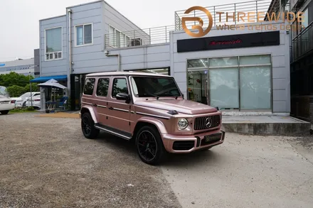 벤츠 지바겐 g63 amg 사틴 로즈골드 크롬 랩핑했어요 / 성남,판교,분당.강남