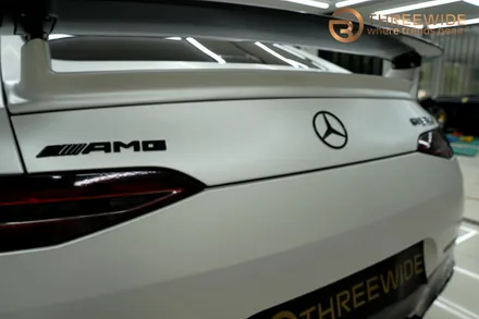 벤츠 GT63, 내 차를 완전히 다르게 만드는 방법!? (#전체랩핑 #사틴펄화이트 #3M #분당 #판교) / 성남시 수정구 시흥동