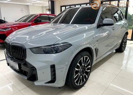 BMW X5, 사틴 그레이 & 실내 카본 전체 랩핑 시공 했어요! / 성남시 수정구 시흥동