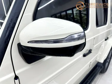 벤츠 G450d, 아이보리 고광택 랩핑부터 나이트 패키지 PPF까지 원스톱 시공! (#프론트PPF패키지 #실내카본필름 #윈드쉴드 #분당 #판교) / 성남시 수정구 시흥동