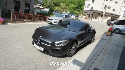 벤츠 AMG GT [사틴블랙 전체랩핑] / 성남시 수정구 시흥동