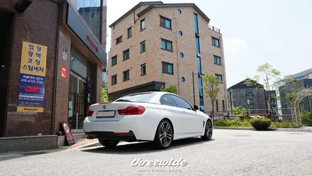 BMW 430i 컨버터블 [사틴 고스트 펄 전체랩핑] / 성남시 수정구 시흥동