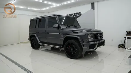 (분당 PPF) 벤츠 G63 AMG 지바겐 사틴 그레이 전체랩핑 / 성남시 수정구 시흥동