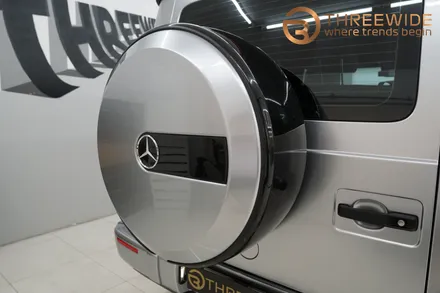 벤츠 G400D & G63AMG 도색같은 고광도 메탈릭실버로 전체랩핑 / 성남,판교,분당.강남