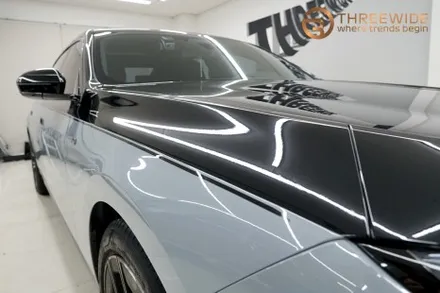 분당 BMW 740i, 투톤 랩핑 정장으로 더욱 세련되게! (#듀오톤랩핑#고광택 #필름 #판교 #코치라인) / 성남시 수정구 시흥동