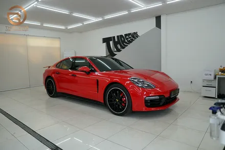 포르쉐 카이엔쿠페 이노즈텍 어반밤부 전체랩핑 / 성남,판교,분당.강남