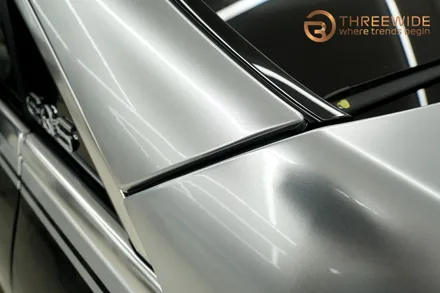 전기차 최상위 포식자, 벤츠 EQS SUV 실버 메탈릭 전체 랩핑 (#투톤랩핑 #실내PPF #분당 #판교) / 성남시 수정구 시흥동