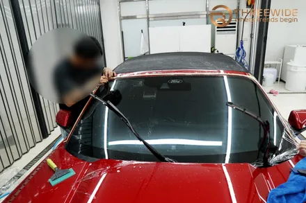 7세대 포드 머스탱 GT 5.0 컨버터블에게 반드시 필요한 시공! (#전체PPF #윈드쉴드 #분당 #판교) / 성남시 수정구 시흥동