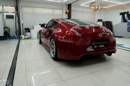 분당 랩핑 l 닛산 370z, 한정판 전시 데칼 랩핑 시공 (#3M #캐스트280 #스포츠카 #판교) / 성남시 수정구 시흥동