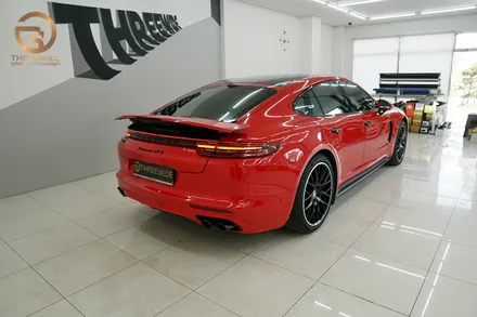 포르쉐 카이엔쿠페 이노즈텍 어반밤부 전체랩핑 / 성남,판교,분당.강남