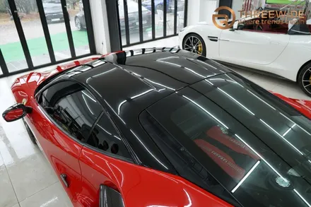 <분당/강남 랩핑 PPF 전문> 페라리488 gtb 옵션 대신 카본 블랙 패키지로 대변신 했어요!! / 성남,판교,분당.강남