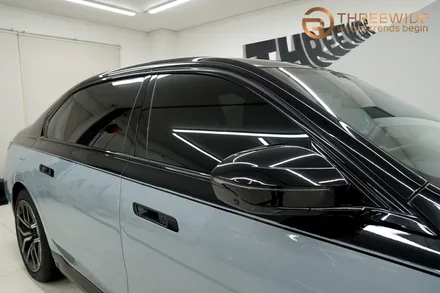 분당 BMW 740i, 투톤 랩핑 정장으로 더욱 세련되게! (#듀오톤랩핑#고광택 #필름 #판교 #코치라인) / 성남시 수정구 시흥동
