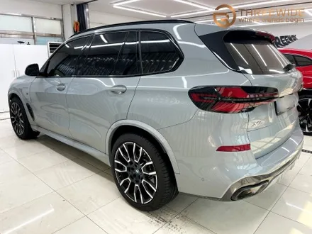 BMW X5, 사틴 그레이 & 실내 카본 전체 랩핑 시공 했어요! / 성남시 수정구 시흥동