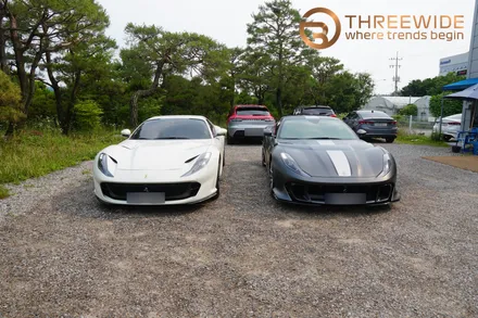 페라리 812 GTS 랩핑 전문점에서 커스텀 데칼 시공 / 성남,판교,분당.강남
