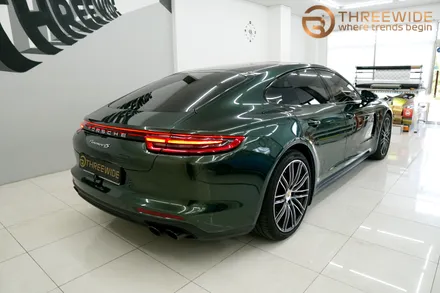 포르쉐 카이엔쿠페 이노즈텍 어반밤부 전체랩핑 / 성남,판교,분당.강남