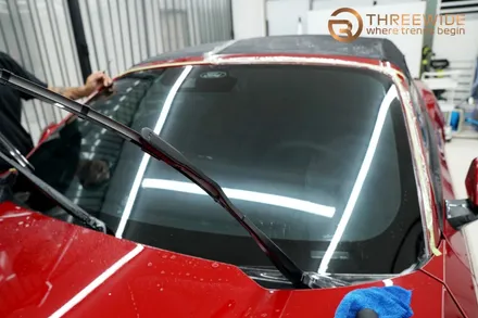 7세대 포드 머스탱 GT 5.0 컨버터블에게 반드시 필요한 시공! (#전체PPF #윈드쉴드 #분당 #판교) / 성남시 수정구 시흥동