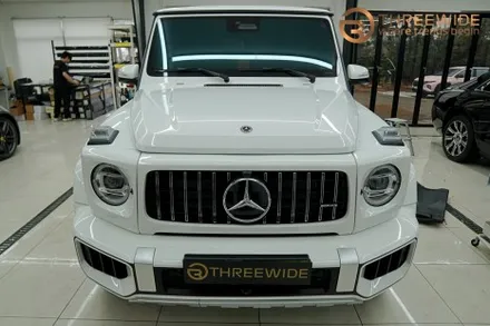 벤츠 G63 AMG, 나이트 패키지 & 실내 카본 PPF 시공기 (#스모그필름 #카본필름 #윈드쉴드 #분당 #판교) / 성남시 수정구 시흥동