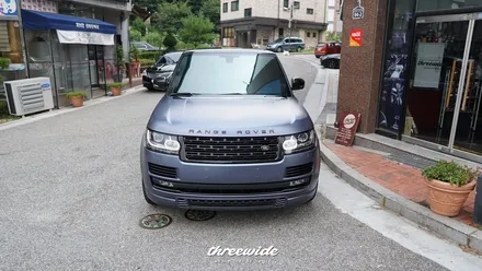 레인지로버 보그 오토바이오그래피 [사틴그레이블루 전체랩핑] / 성남시 수정구 시흥동